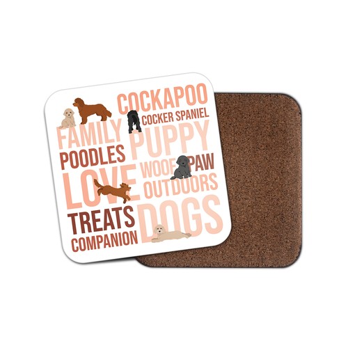 Square single coaster - square,