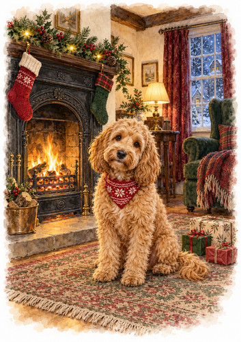 Apricot cockapoo the - by,