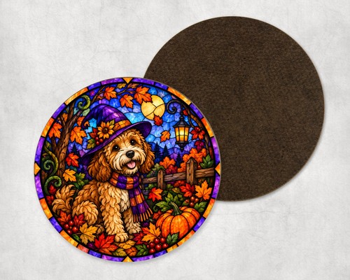 Cockapoo dog autumn halloween - cockapoo,