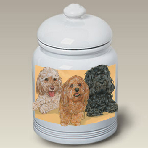 Cockapoos treat jar - treat,