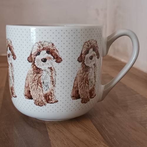 George home white cockapoo - george,