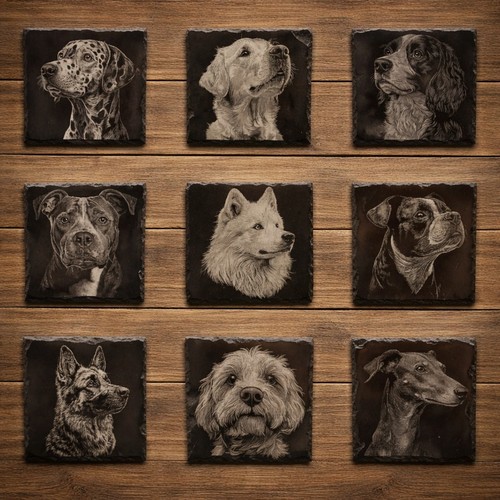Engraved dog breed - engraved,